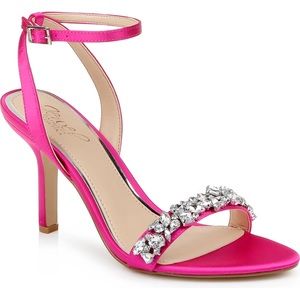 Size 7.5 studded pink shoes